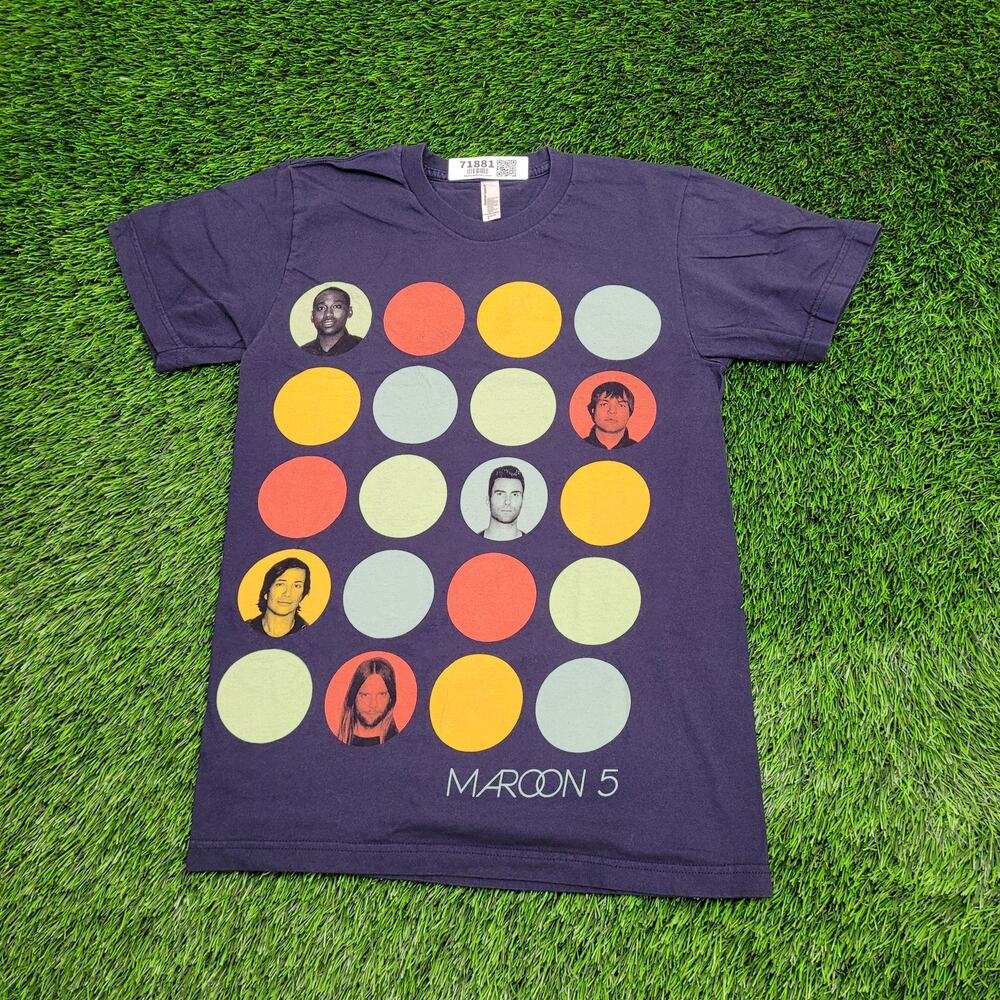 Maroon-5 Shirt Womens Small 17x26 USA